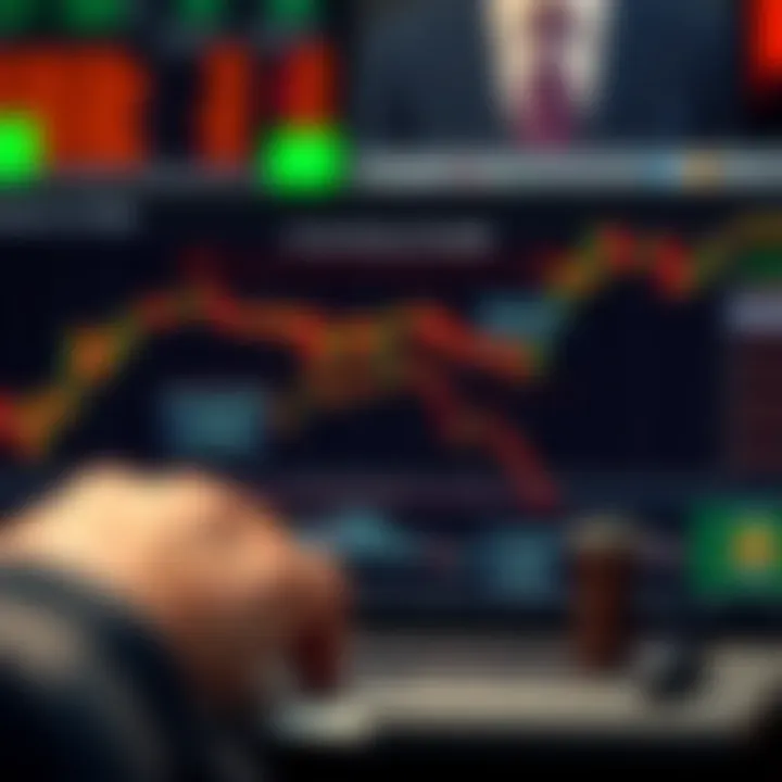 Mechanics of an At the Money Straddle Diagram showing the mechanics of executing an at the money straddle strategy