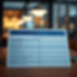 A comparison chart illustrating credit and debit card features