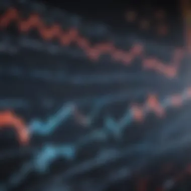 Stock Market Growth Trends Visual representation of a stock market graph illustrating growth trends.