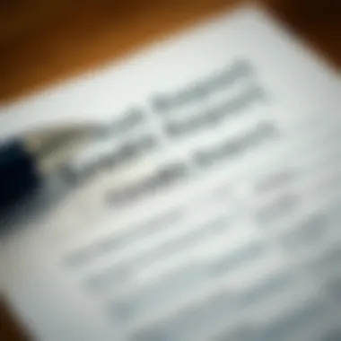 A close-up of a credit report being reviewed