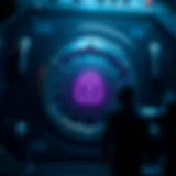 A digital representation of a password vault tool interface