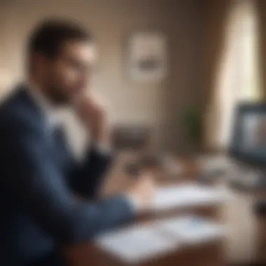 Secure video call between a client and a notary public