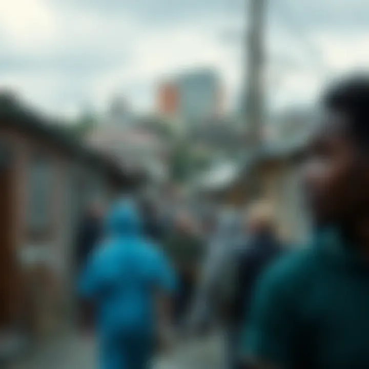 Diverse communities facing economic divides