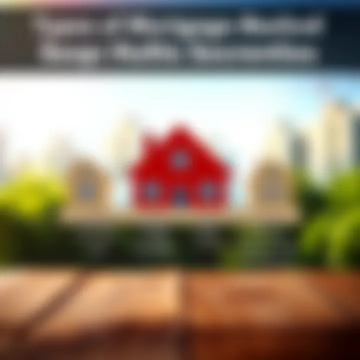 Types of Mortgage-Backed Securities Chart showcasing different types of MBS