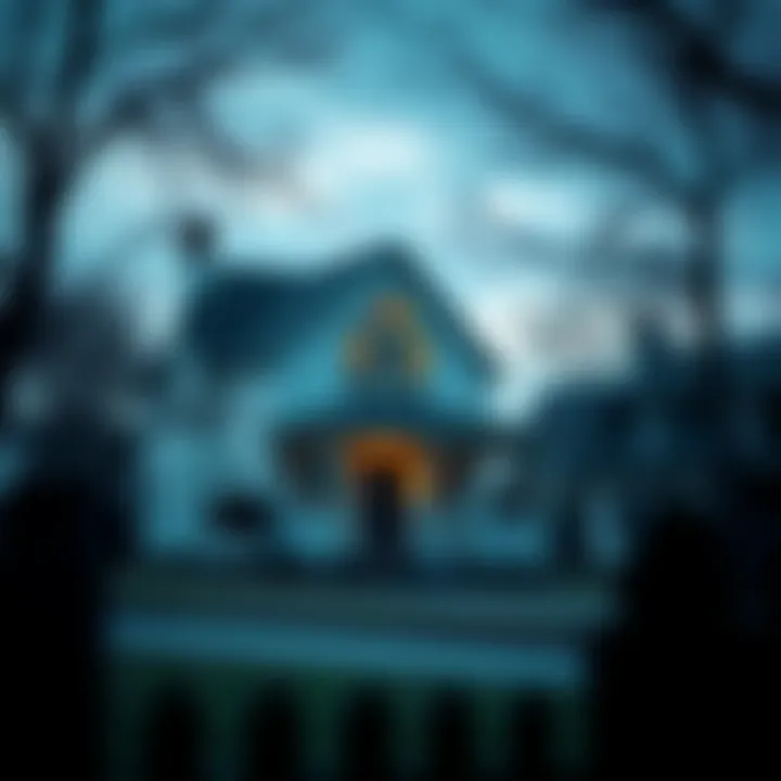 An overview of a foreclosed property showcasing potential for investment