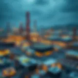 Overview of semiconductor manufacturing plant