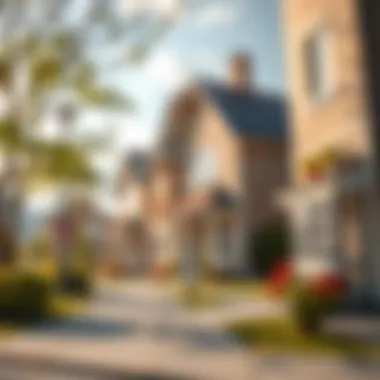 Market Conditions Impact on Real Estate Visual representation of market conditions affecting real estate