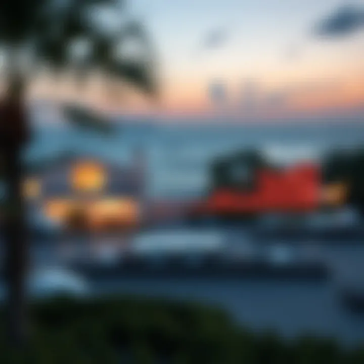 An overview of coastal real estate market trends displayed in graphs