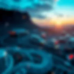 Conceptual illustration of digital payment methods