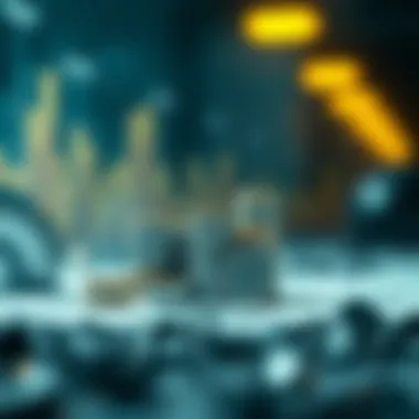 Achieving Portfolio Stability Visual depiction of portfolio stability through diversified assets