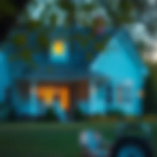 A serene home showcasing financial freedom