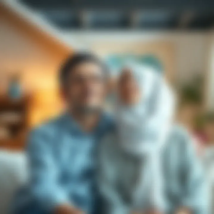 A peaceful moment symbolizing emotional stability