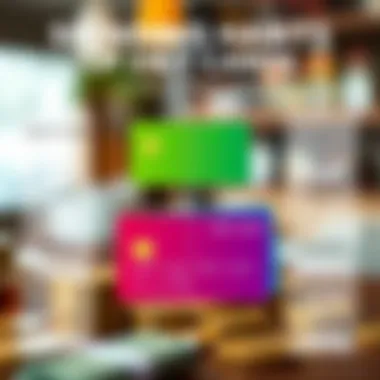 An infographic showing the spending habits associated with each card type