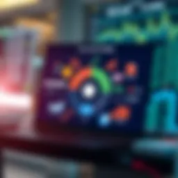 Diverse stock portfolio graphic illustrating various asset classes