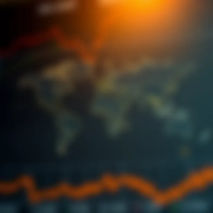 Geographical Diversification in Investments Global map highlighting geographical investment opportunities