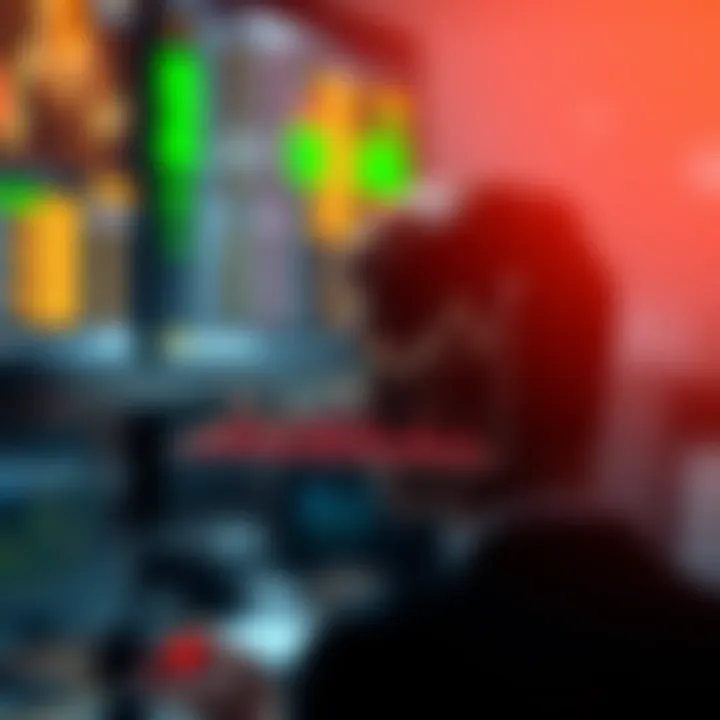 Psychology of Trading Decisions A graph illustrating the psychological impact on trading decisions