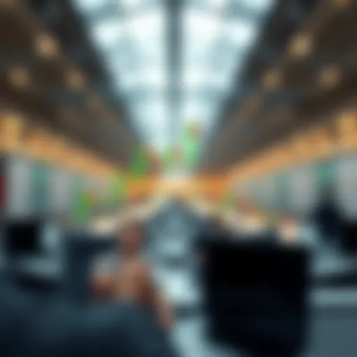 Chart illustrating the concept of an at the money straddle in options trading