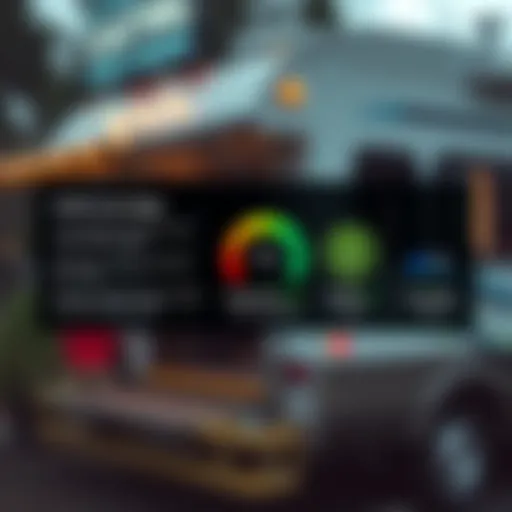 Detailed infographic explaining credit score ranges