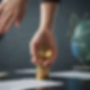 Connecting Physical and Financial Literacy An abstract illustration connecting physical and financial concepts