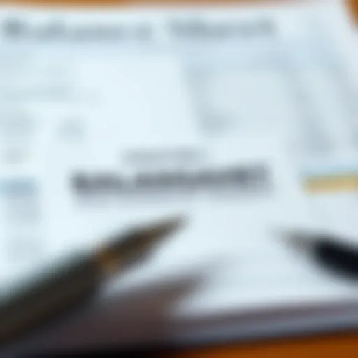 Structure of a Balance Sheet Detailed balance sheet layout