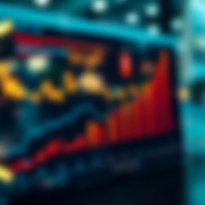 A dynamic graph showcasing investment growth trends