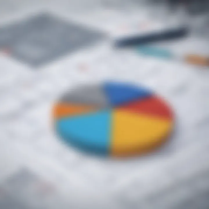 A close-up of a financial report showcasing graphs and charts, emphasizing the importance of financial reporting.