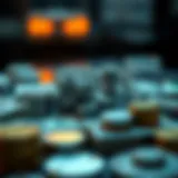 Visual representation of working capital components