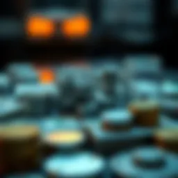 Visual representation of working capital components