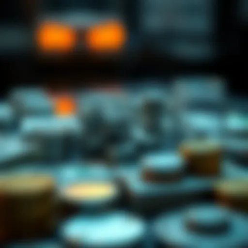 Visual representation of working capital components